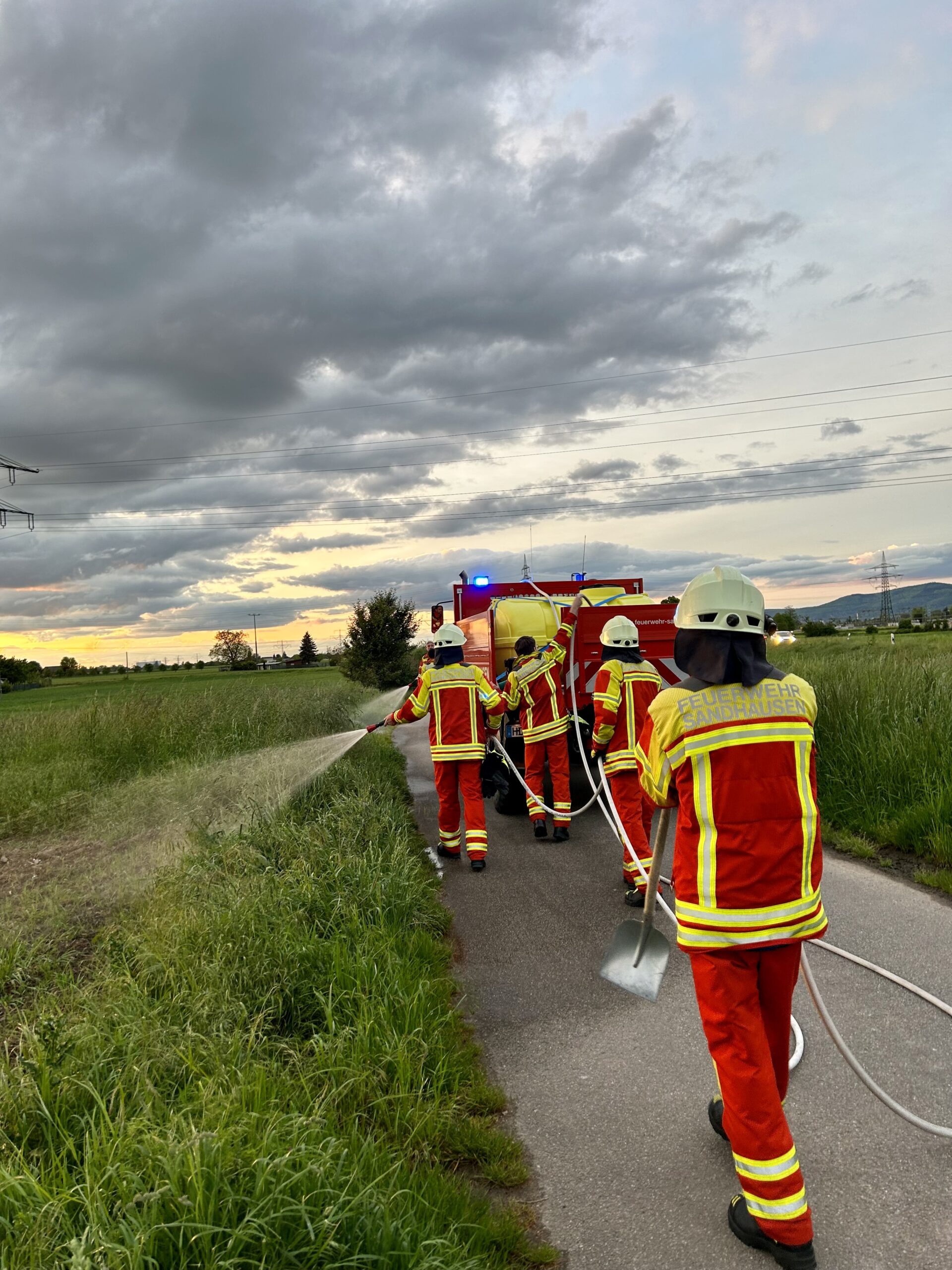 Achtung Waldbrandstufe 5 Höchste Warnstufe Freiwillige Feuerwehr